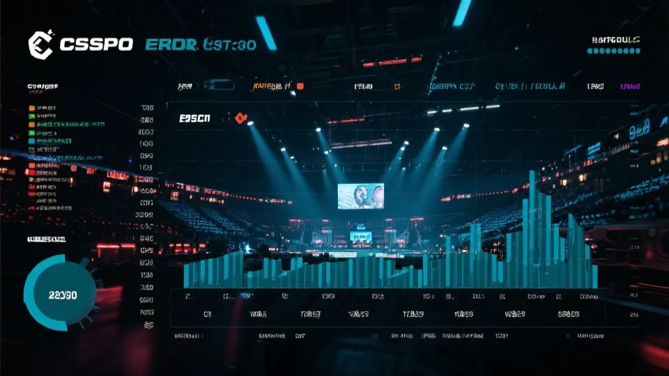 CSGO赛事数据可视化示意图